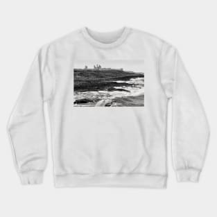 Dunstanburgh Castle in Northumberland, UK Crewneck Sweatshirt